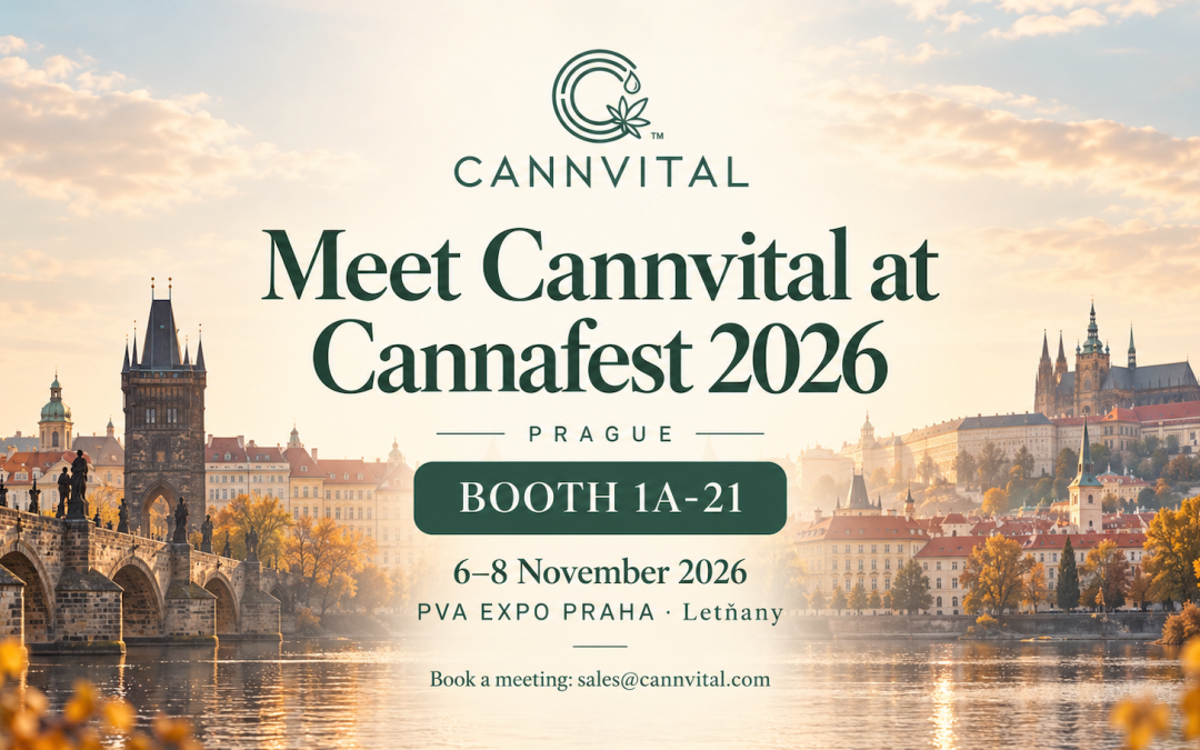 Meet Cannvital at Cannafest 2026 in Prague — Booth 1A-21
